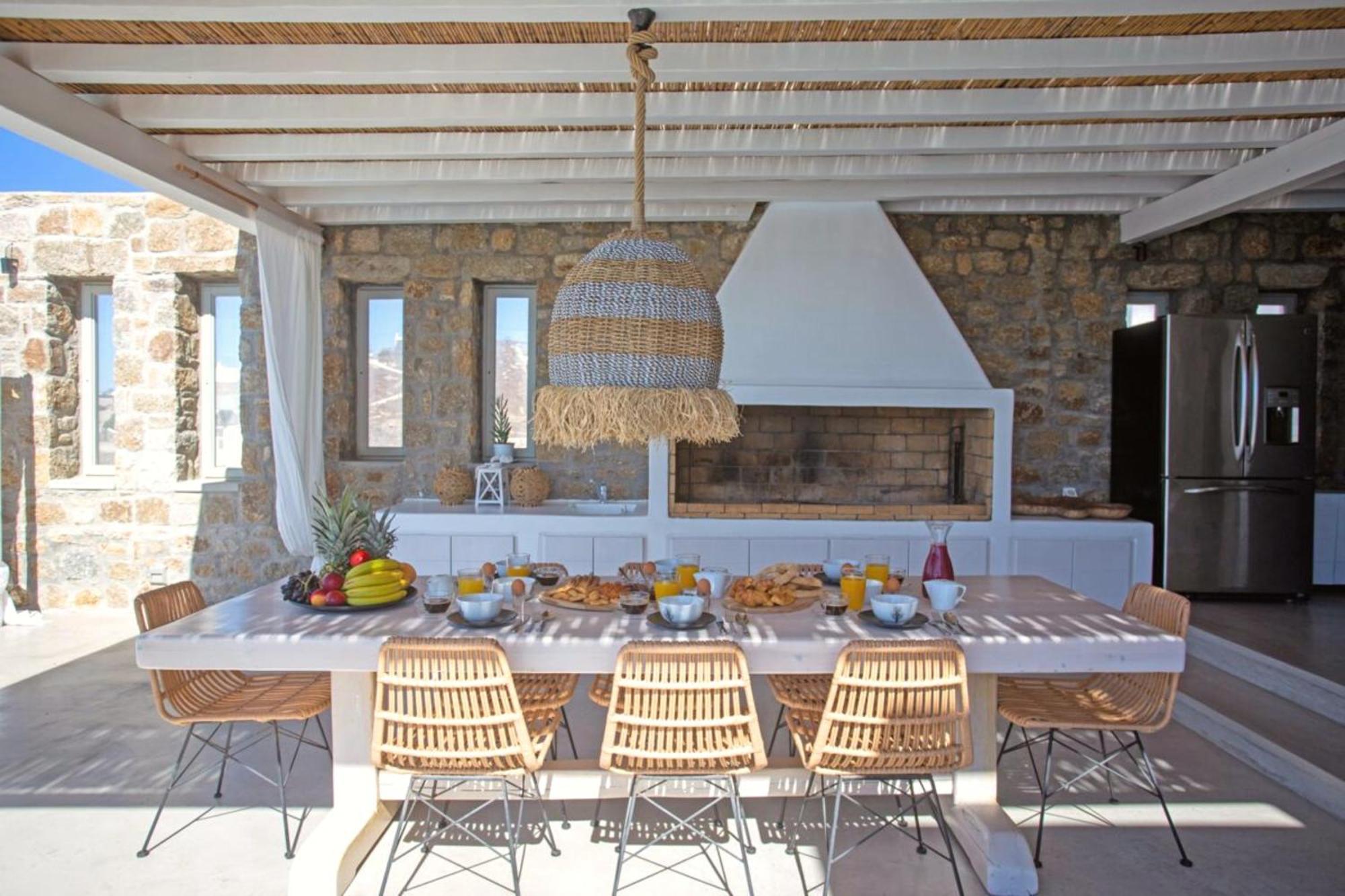 Villa Panamera Mykonos, Private Heaven, Supreme View! Fanari  Bagian luar foto