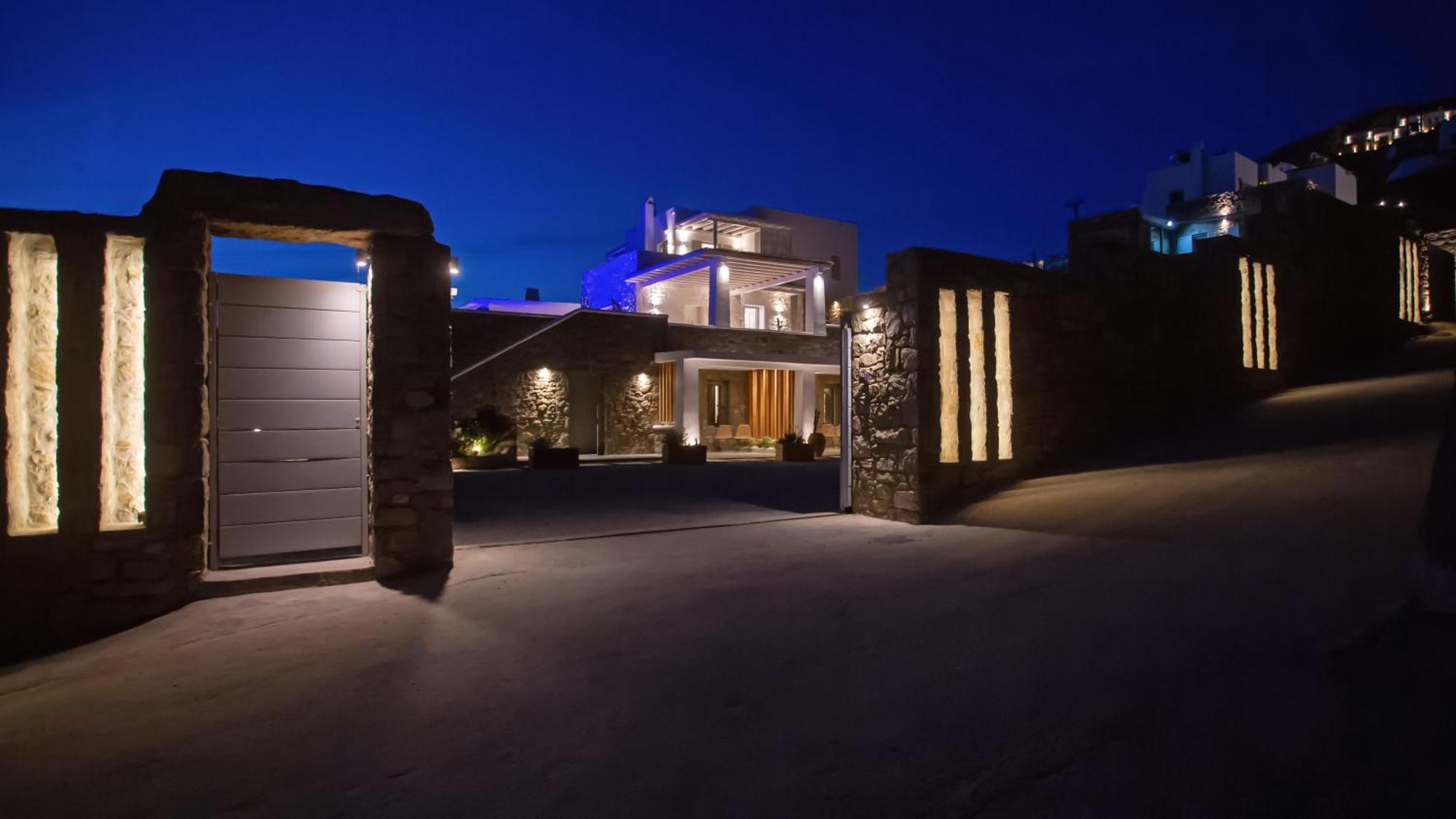 Villa Panamera Mykonos, Private Heaven, Supreme View! Fanari  Bagian luar foto