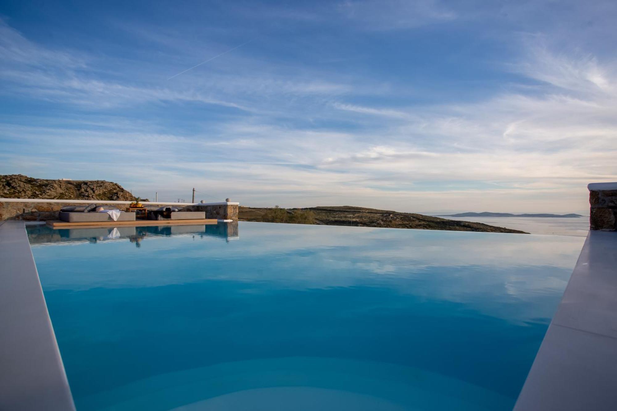 Villa Panamera Mykonos, Private Heaven, Supreme View! Fanari  Bagian luar foto