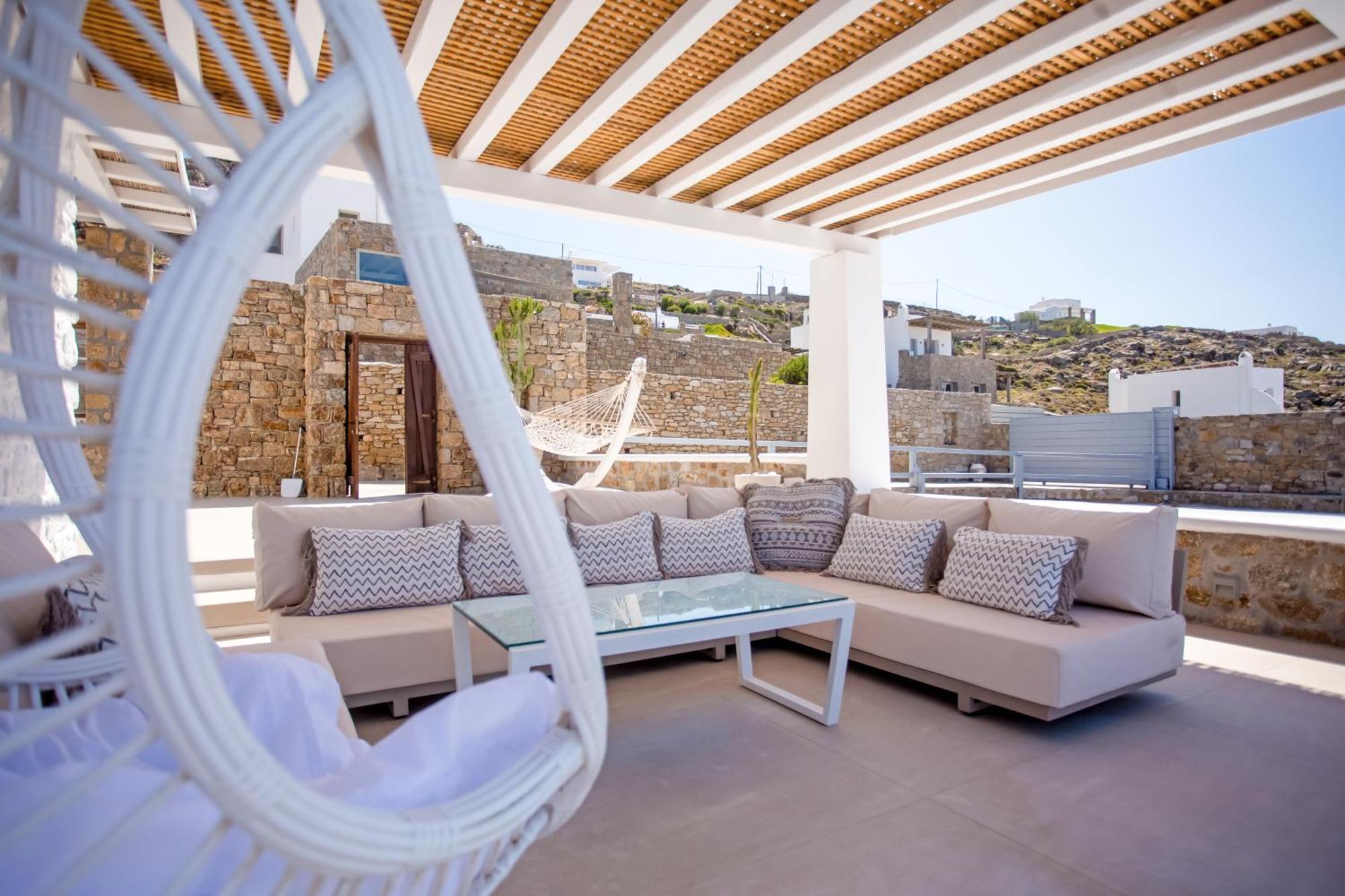 Villa Panamera Mykonos, Private Heaven, Supreme View! Fanari  Bagian luar foto