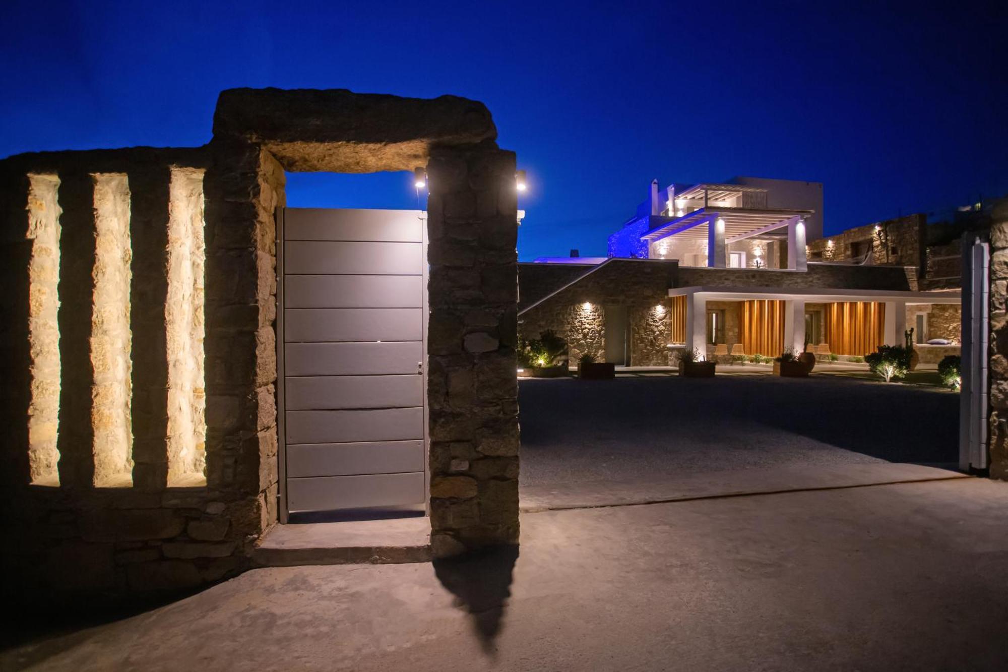 Villa Panamera Mykonos, Private Heaven, Supreme View! Fanari  Bagian luar foto