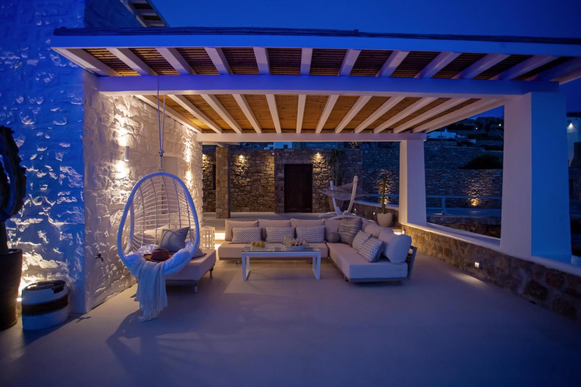 Villa Panamera Mykonos, Private Heaven, Supreme View! Fanari  Bagian luar foto